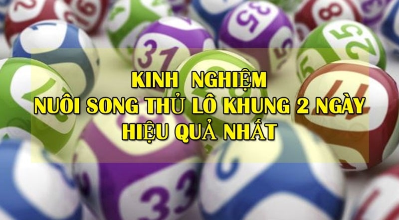 Kinh nghiệm nuôi song thủ lô khung 2 ngày bất bại